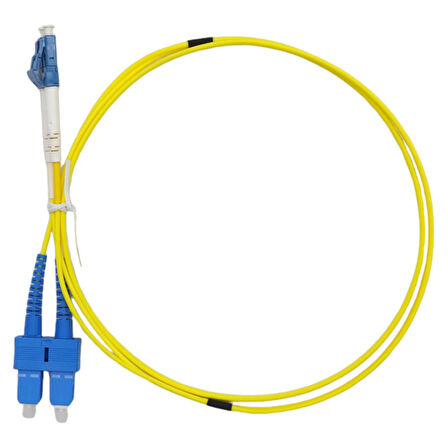 FİBER PATCH CORD SC-LC S.M DUPLEX  1 MT