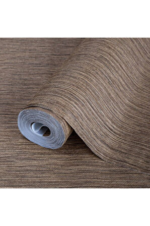 Minimalist Dokulu Duvar Kağıdı, Kahverengi Ephes 5801-5, 10,60 M²