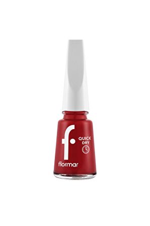Flormar Hızlı Kuruyan İnce Yapılı & Parlak Bitişli Oje 11 ml.