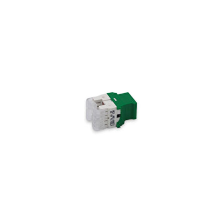 KEYSTONE JACK UTP CAT6 180 D GREEN (10'LU PAKET)