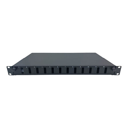 OJC 12 PORT DUPLEX SC FİBER OPTİK PATCH PANEL BOŞ