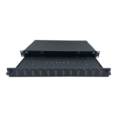 OJC 12 PORT DUPLEX SC FİBER OPTİK PATCH PANEL BOŞ