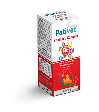 Pativet Vitamin B Complex 60 Ml