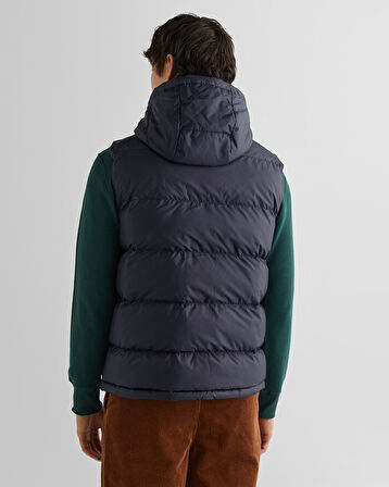 GANT Erkek Lacivert Kapüşonlu Yelek