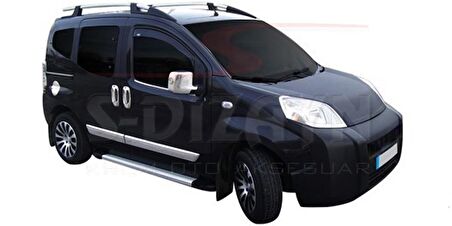 S-Dizayn Fiat Fiorino Abs Krom Ayna Kapağı 2 Prç 2008 Üzeri