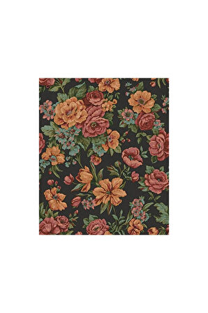 Çiçek Açan Güller ve Çiçek Desenli Duvar Kağıdı (Ephes 5806-6, 1.06x10 m - 10.6 m²)