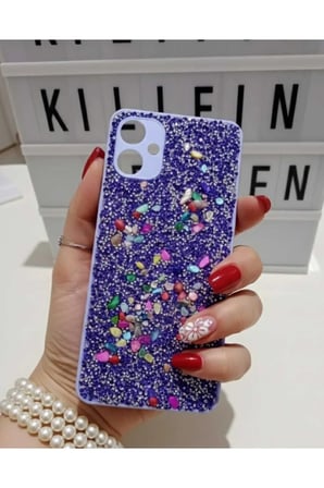 Samsung A 06 Taşlı Kılıf Modeli