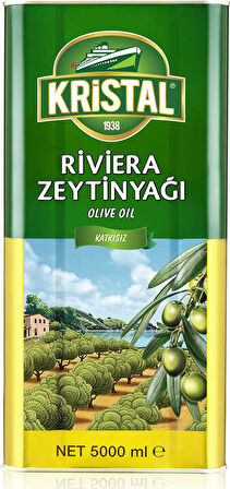 Kristal Riviera Zeytinyağı Teneke 5 L