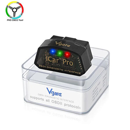 iCar Pro Vgate OBD2 Bluetooth Tarayıcı iOS/Android OBD Adaptörü Araç Kod Okuyucu Tarama Araçları