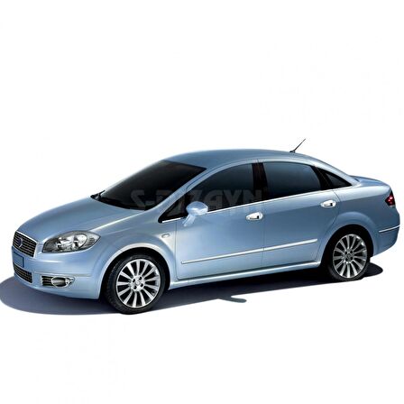 S-Dizayn Fiat Linea Krom Kapı Kolu 4 Kapı 8 Prç 2007-2018 (Çerçeveli)