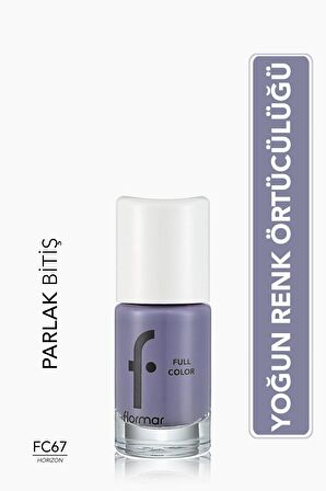 Flormar Yoğun Pigmentli Parlak Oje- Full Color Nail Enamel- Fc67 Horızon -8690604497669