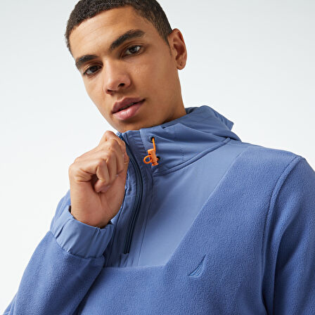 Nautica Erkek Mavi Regular Fit Sweatshirt