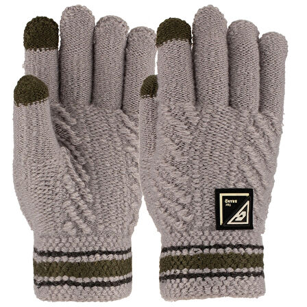 Kitti K25240-08 9-12 Yaş Erkek Çocuk Örme Eldiven