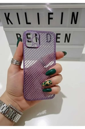 iPhone 12 Pro Karbon Fiber Kılıf Modeli