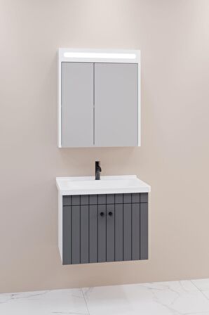 
Avien 65 Cm Banyo Dolabı Npl Led Aynalı - Boy Dolap Hariç