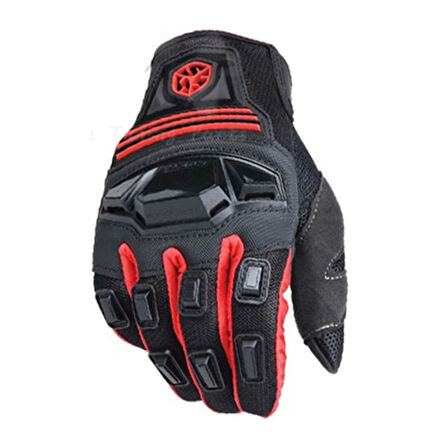Scoyco MC24 Yazlık Korumalı Motosiklet Eldiveni Kırmızı