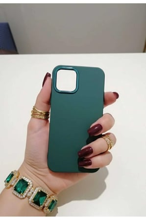 İphone 13 Pro Max Silikon İçi Kadife Kılıf Modeli
