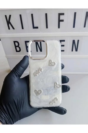 İphone 14 Pro Max Taşlı Kılıf Modeli