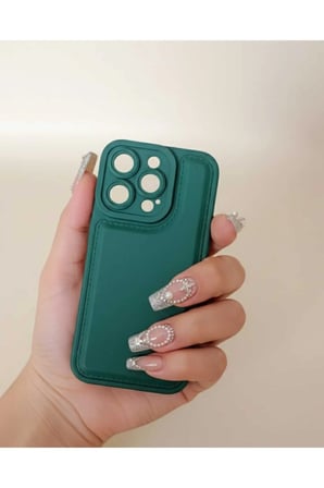 İphone 14 Pro Deri Desen Kılıf Modeli