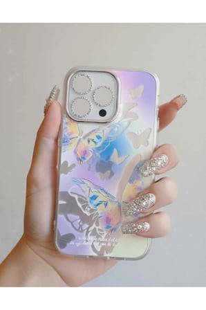 İphone 15 Pro Max Kelebek Desen Kılıf Modeli