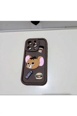 İphone 15 Pro Karikatür Kılıf Modeli