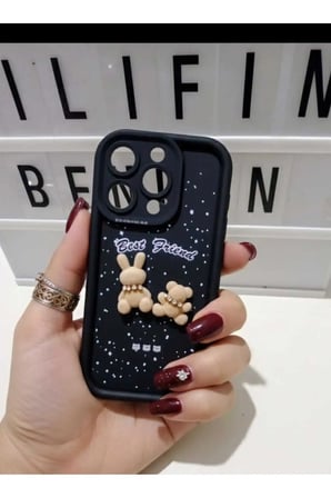 İphone 15 Pro Karikatür Kılıf Modeli