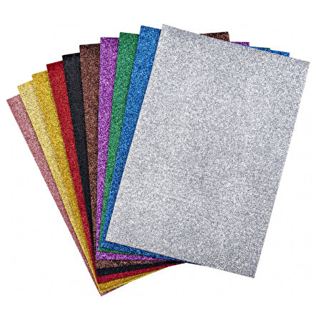 Nova Color 20x30 3 Lü Eva Seti (Düz Eva-Simli Eva-Simli Yapışkanlı)