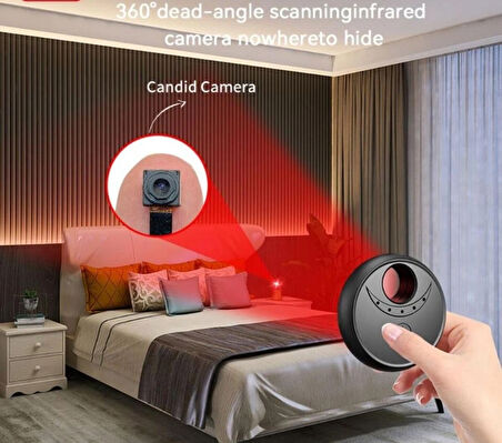 Kamera Bulucu Gizli Casus Kamera kayıt cihazı yakalayıcı Bulucu Mini Tespit Cihazı CRP02 Anti-snooping Detectors