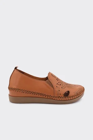 Hakiki Deri Comfort Taban Casual Kadın Ayakkabı 