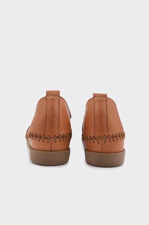 Hakiki Deri Comfort Taban Casual Kadın Ayakkabı 