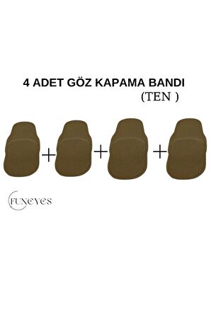 Göz Kapama Bandı Ten ( Tüm Gözlüklere Uygundur )