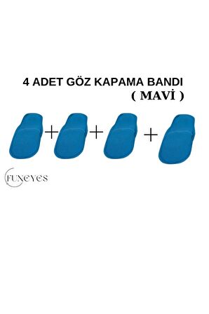 Göz Kapama Bandı Mavi