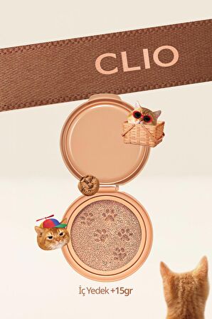 Clio Kill Cover The New Founwear Cushion + Refill (3 Linen)SPF50+ PA+++(Koshort in Seoul Limited)