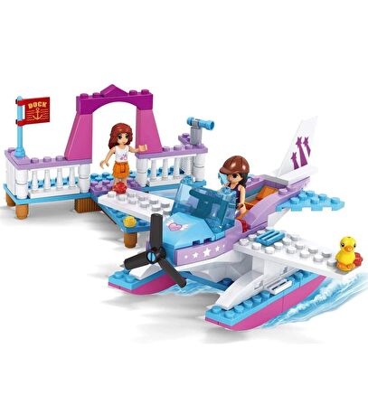 Ausini-Asya Bricks 24417, Fairyland 167 Parça Liman ve Jetski Temalı Lego Seti