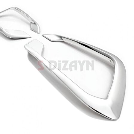 S-Dizayn Fiat Egea Sedan Krom Sis Çerçevesi 2 Prç. 2020 Üzeri