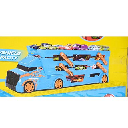 King Toys ENG-1069 Transporter Trafik Seti