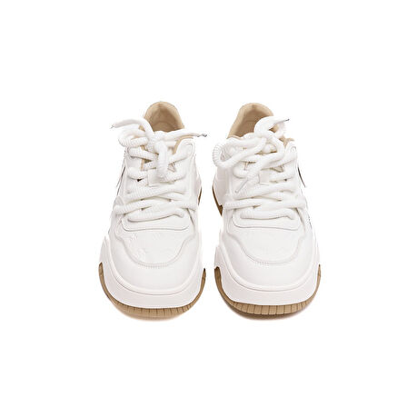 Günlük Bağcıklı Kadın Sneaker 