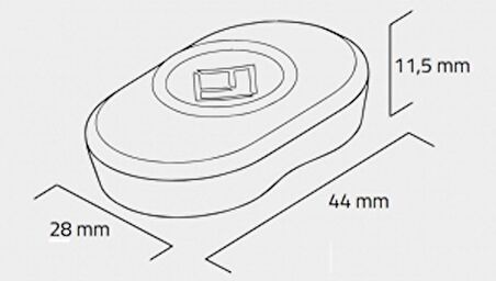 MOB+ xFob 10 g 44 mm uzunluk