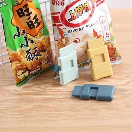 İpek Yıldızı®  6lı Hava Sızdırmaz Poşet Torba Ambalaj  Ve Paket Kıstırmalı Kapatma Klipsi