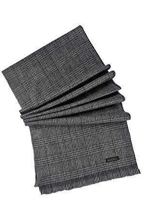 Mısırlı Eşarpları Erkek Yünlü Ekose Kaşkol ( Atkı )