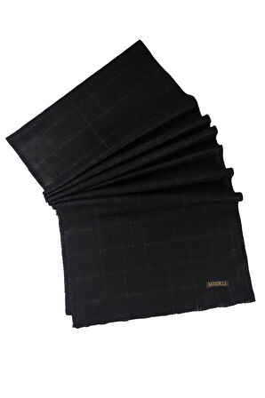 Erkek Yünlü Ekose Kaşkol ( Atkı )