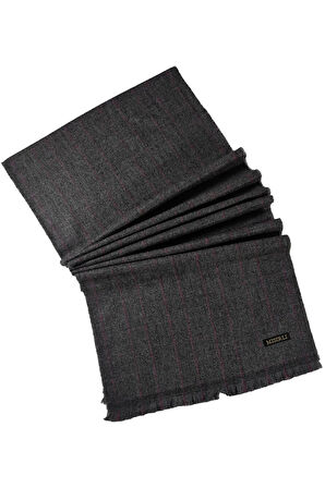 Mısırlı Eşarpları Erkek Yünlü Ekose Kaşkol ( Atkı )