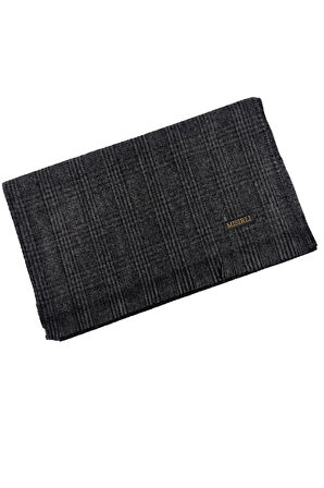 Mısırlı Eşarpları Erkek Yünlü Ekose Kaşkol ( Atkı )