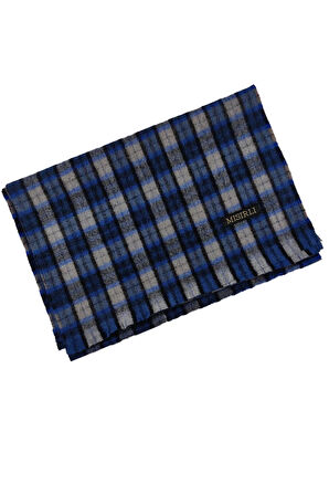 Erkek Yünlü Ekose Kaşkol ( Atkı )