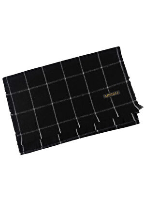 Mısırlı Eşarpları Erkek Yünlü Ekose Kaşkol ( Atkı )