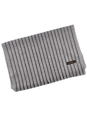 Mısırlı Eşarpları Erkek Yünlü Çizgili Kaşkol ( Atkı )