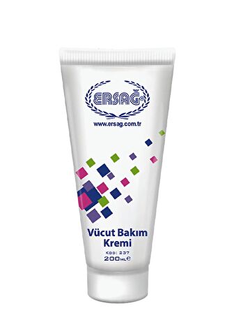 Ersağ Vücut Bakım Kremi 200 ML