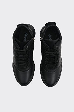 Fermuarlı Hakiki Deri Erkek Bot