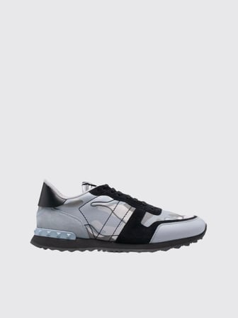 Valentino Garavani - Siyah - Rockrunner Camouflage Sneakers