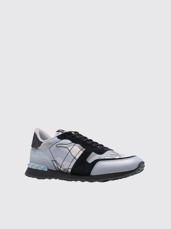 Valentino Garavani - Siyah - Rockrunner Camouflage Sneakers